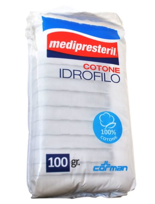 MediPresteril 100% Cotone idrofilo 100 gr