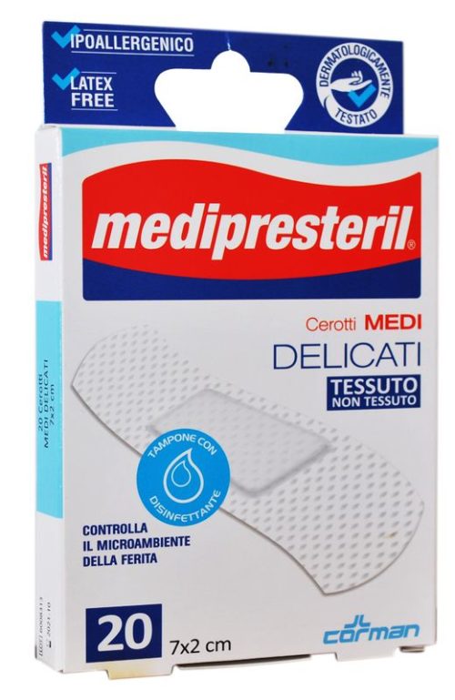 MediPresteril 20 cerotti Medi Delicati 7 x 2 cm