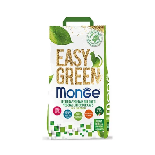 Monge Lettiera Easy Green Vegetale Per Gatti 10L