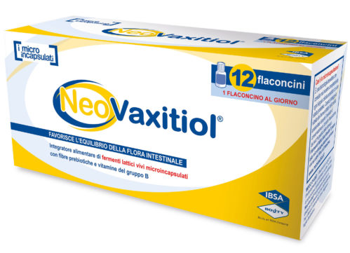 Neo Vaxitiol Integratore di fermenti lattici vivi e vitamine 12 flaconcini Neovaxitiol