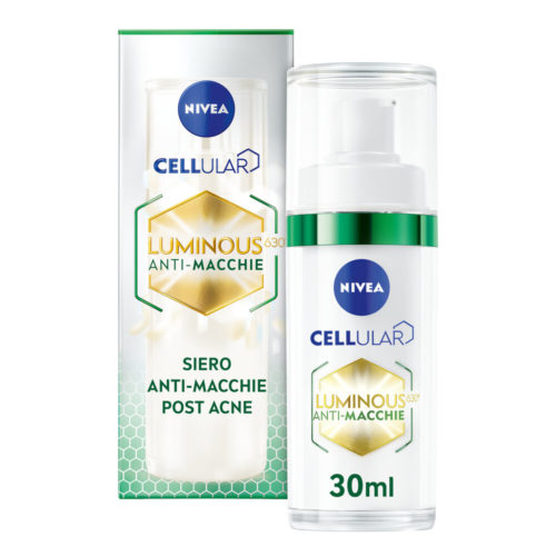 Nivea Cellular Luminous 630 Siero Anti-macchie Post Acne 30ml Siero Viso Anti-macchie Post Acne