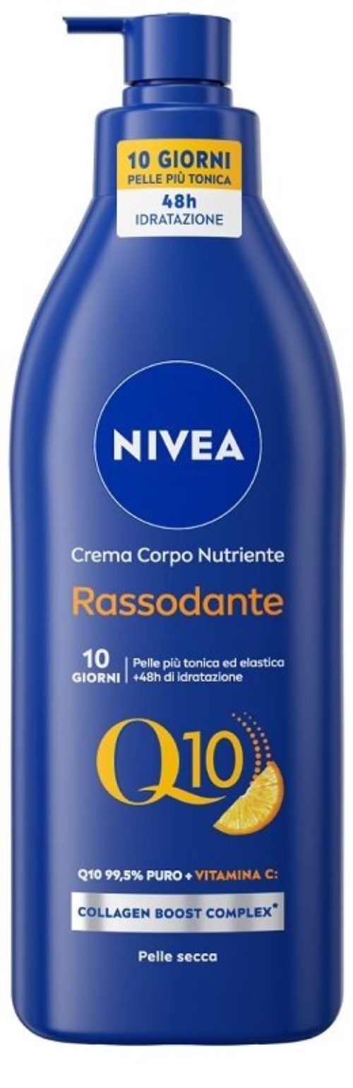 Nivea Q10 Crema Corpo Nutriente Rassodante Crema Corpo Rassodante E Idratante Pelle Secca 400ml