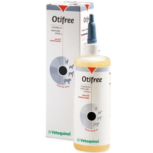 Otifree Soluzione Auricolare per la pulizia del cane e del gatto 60ml