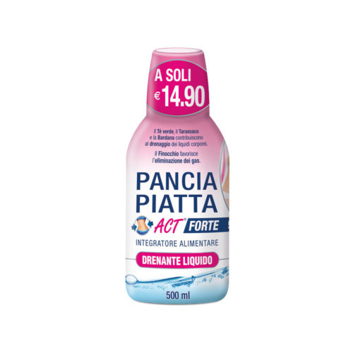 Pancia Piatta Act Forte Drenante liquido 500ml