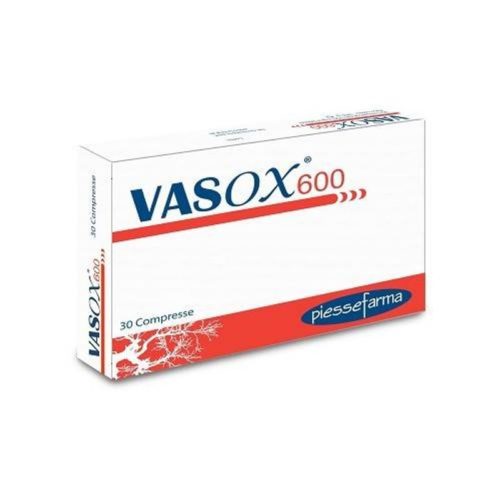 Piessefarma Vasox 600 favorisce il corretto microcircolo 30 compresse