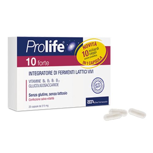 Prolife 10 Forte 20 Capsule - Integratore Probiotico
