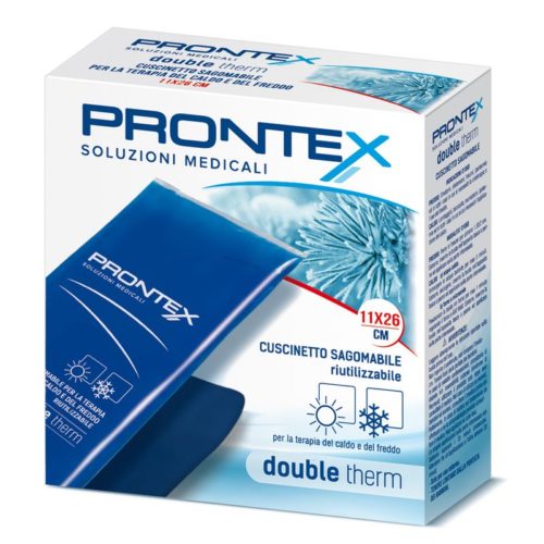 Prontex Double Therm cuscinetto sagomabile terapia del caldo e del freddo 11x26cm
