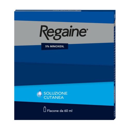 Regaine Soluzione Cutanea per Alopecia Androgenetica Caduta Capelli 5% Minoxidil