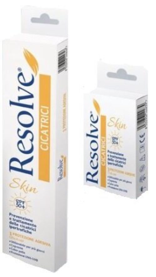 Resolve Cicatrici Skin SPF50+ Protezione adesiva 24x5 cm 1 pezzo