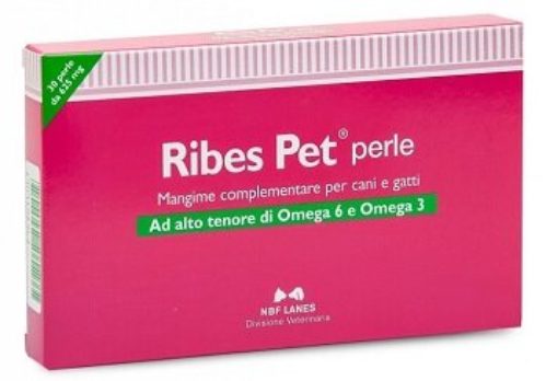 Ribes Pet Cane e Gatto mangime complementare per cani e gatti 30 perle