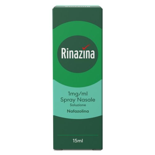 Rinazina Spray Nasale Decongestionante Nafazolina Lavaggio Nasale Raffreddore Sinusite 15 ml
