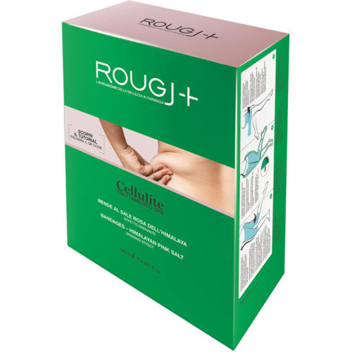 Rougj Trattamento Spa bende corpo anti-cellulite al Sale Rosa dell'Himalaya 2 pezzi