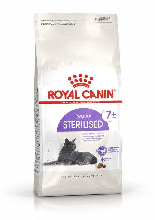 Royal Canin Feline Sterilised 7+ Crocchette Per Gatti Sterilizzati 7Anni+ Sacco 400g