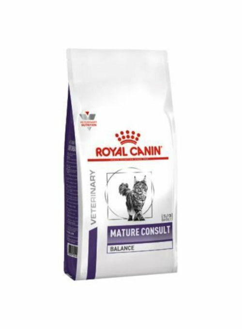 Royal Canin Veterinary Health Nutrition Mature Consult Cibo Secco Per Gatti Anziani 400g