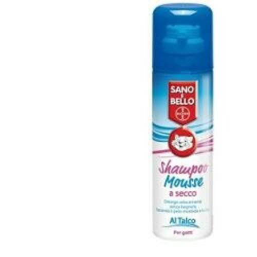 Sano e Bello Shampoo Mousse Secco Per Gatti 200ml