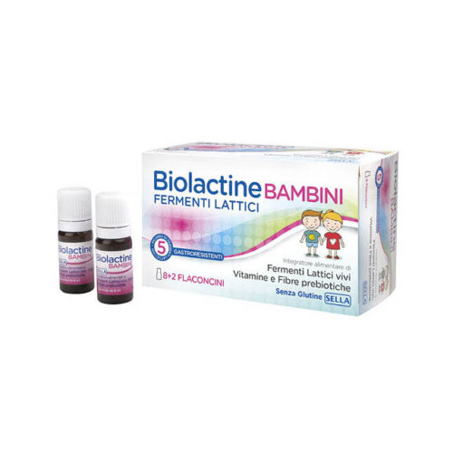 Sella Biolactine fermenti lattici per Bambini in flaconcini 10x8ml