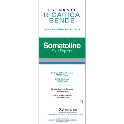 Somatoline Skin Expert Bende Snellenti Drenanti Kit Ricarica 420ml