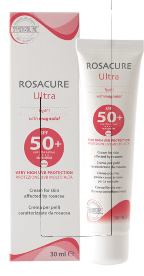 Synchroline Rosacure Ultra SPF 50+ crema giorno per pelli con rosacea 30ml
