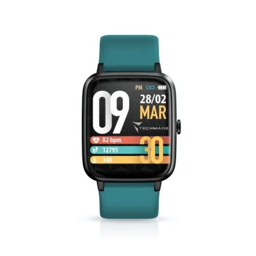 Techmade Smartwatch Sport Con GPS Integrato Green