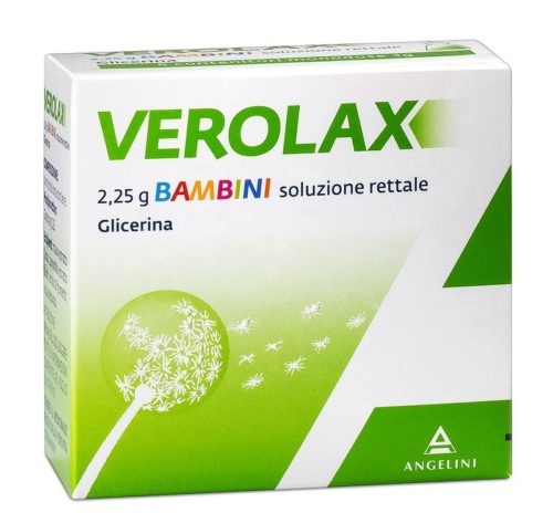 Verolax Bambini Soluzione Rettale 6 Clismi 2,25g