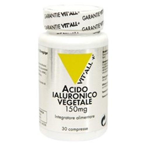 Vit'All Plus Acido Ialuronico vegetale 150mg benessere della pelle 30 compresse