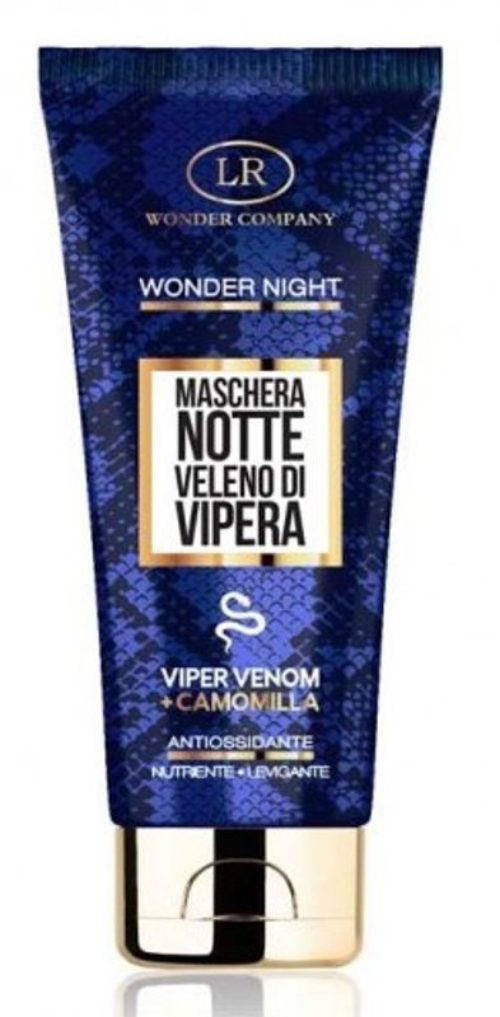 Wonder Maschera Viso Notte Veleno di Vipera antiossidante 75ml